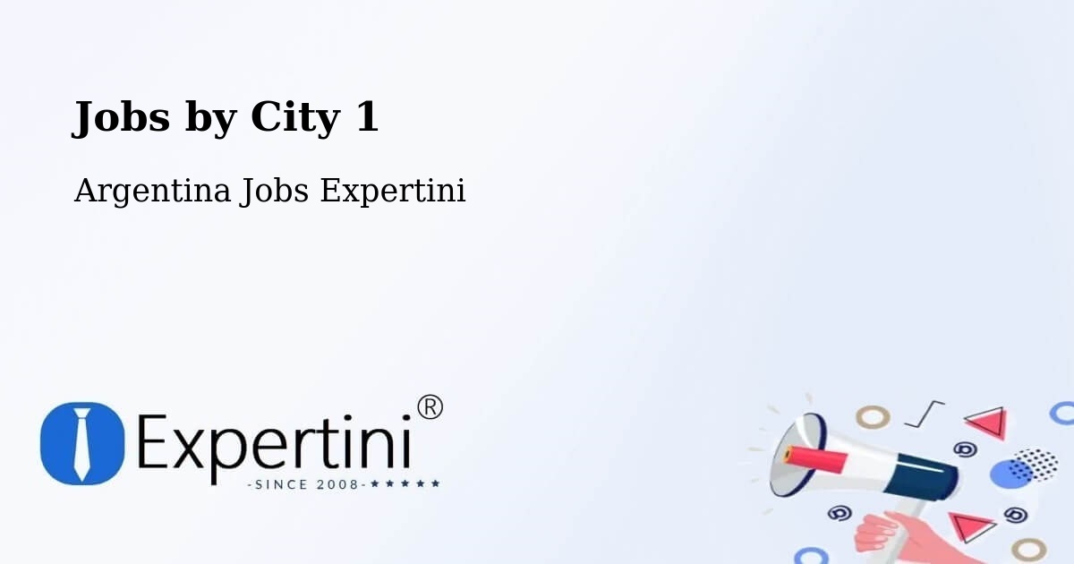 City Jobs in Argentina - Expertini